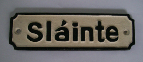 Gaelic hand painted - gaelic, cast