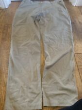 ROHAN Size 18 Reg Fusion Walking Hiking Lightweight Trousers - Green