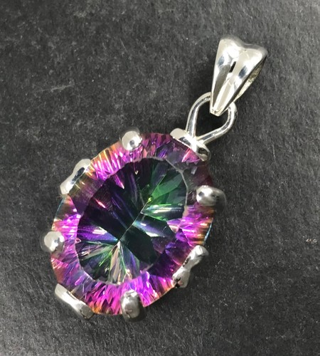 Mystic topaz large oval