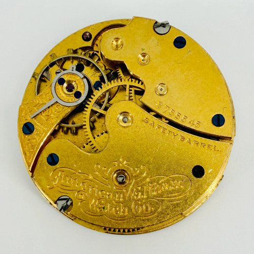 Antique waltham pocket - waltham,