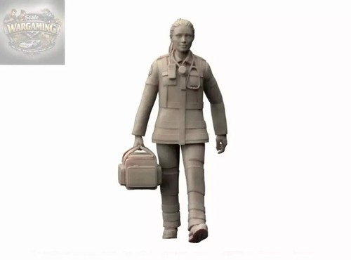 Smf1308 ambulance female with - smf1308,