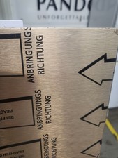 Brushed Gold Aluminium Composite Sheet Panel ACM