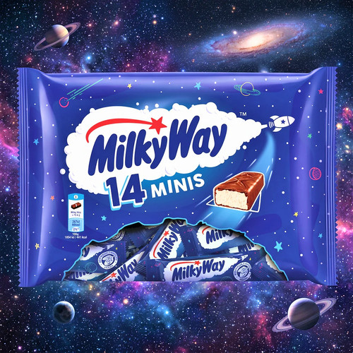 Milky way fun size milk - milky,