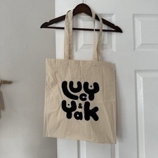 Lucy & Yak Cream Black Logo