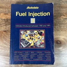 Autodata Fuel Injection Series 3 Manual Book 1990/91 Vehicles Guide Information