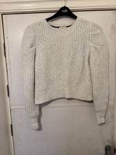 Women’s Boden Knitted Jumper Size Small, In Cream/white Brand New Without Tags!