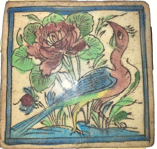 Vintage persian art - persian, tile