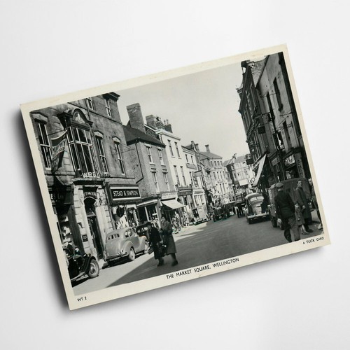 Print vintage shropshire - print,