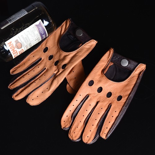 Men real deerskin fashion - real,