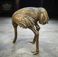 Golden "Head In The Sand"