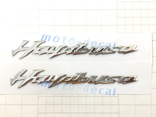 Raised chrome emblem decal - raised, 3d