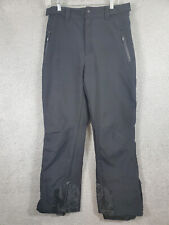 Trespass Westend Waterproof Softshell Ski Pants Men XL Winter Black Stretch
