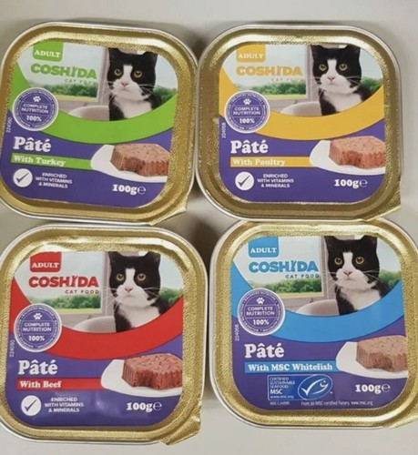 12x coshida cat - food, pate