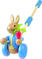 Peter Rabbit Wooden Push Along