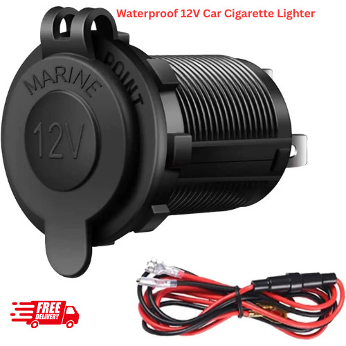 Waterproof 12v car cigarette - car,