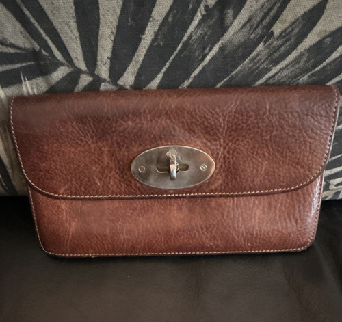 Mulberry brown leather - mulberry, purse