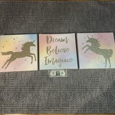 Glitter Unicorn Girls Room