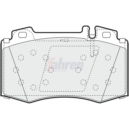 Brake pads set - pads,