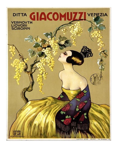 Vintage art nouveau wall - art,