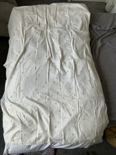 Cream Yellow Unisex Sainsburys Cot Bottom Sheet