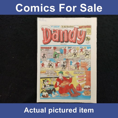 Dandy comic 1988 christmas - dandy,