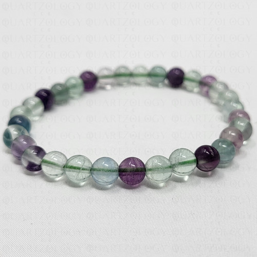 Natural rainbow fluorite - rainbow,