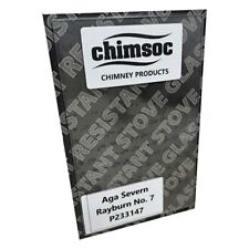 CHIMSOC Stove Glass - AGA Severn (233mm x 147mm Rectangular)