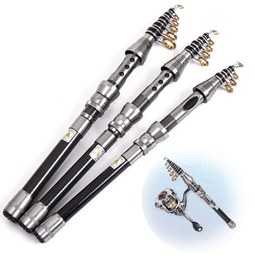 Telescopic fishing rod - telescopic,
