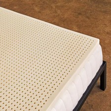 Hotel Quality Memory Latex Mattress Topper With Cover Deep Thick Super Fluffy UK