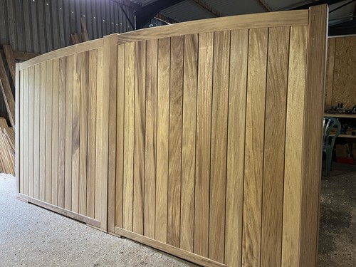 Wooden driveway gates hardwood - driveway,