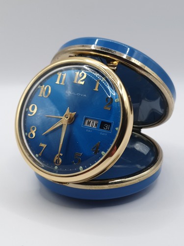 Bulova vintage travel alarm - travel,