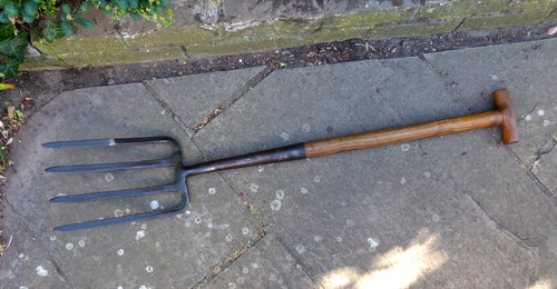 Vintage potato fork - potato,