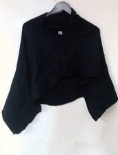 Classic Ladies JOHNSTONS OF ELGIN Navy 100% Cashmere Poncho Cape 1-Size - CG W19