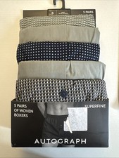 M&S Autograph 5 Pairs Woven
