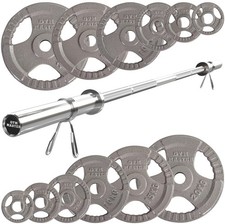 GYM MASTER Olympic Bar and