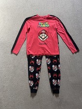 Super Mario Pj’s Age 13-14. Excellent Condition 