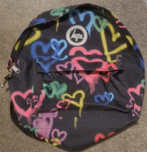 Hype love heart rucksack bag - love,