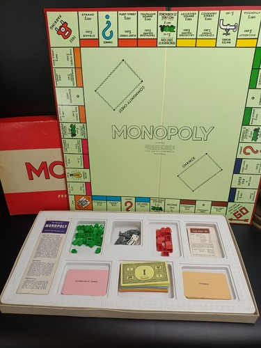 Vintage waddingtons monopoly - vintage,