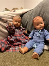 2 vintage 1940S Composition