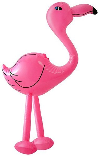 64cm inflatable flamingo blow - 64cm,