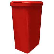 45 litre touch top kitchen bin rubbish paper waste can dustbin rectangle plastic