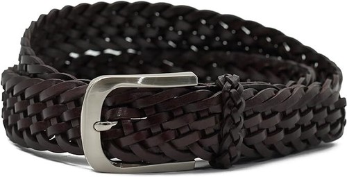Mens braided real - braided, leather