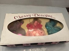 NEW 3 PC HOLIDAY EASTER BUNNY