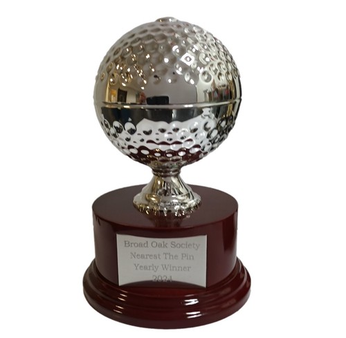 Personalised metal golf ball - personalised,