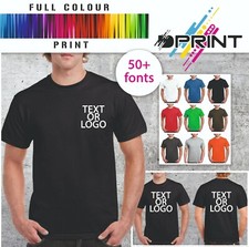 CUSTOM PRINTED T SHIRT HEAVY