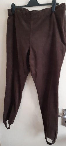 Ladies brown stretch - brown, corduroy
