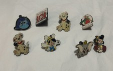 Bundle of 8 Disney Pin Badges