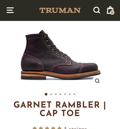 Truman 10d dark purple - dark, garnet