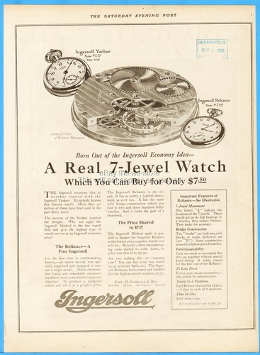1921 robert ingersoll pocket - ingersoll,