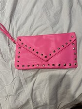 primark pink faux leather